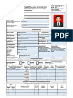 Form Aplikasi Lamaran Kerja Kandidat