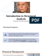 Introduction To Structural Analysis