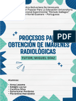 Procesos para La Obtencion de Imagenes Radiologicas