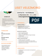 Liset Velezmoro: CONTACTO: +51-975384414