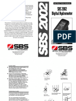 PDFSSBS 2002 Hydrometer Users Manual PDF