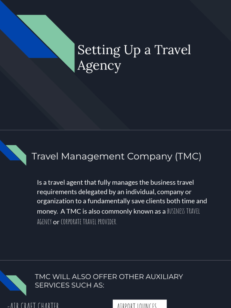 Setting Up A Travel Agency PDF