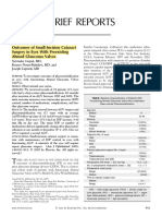 Outcomes of Small Incision Cataracts