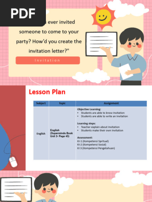 GRADE 6 INVITATION LETTER