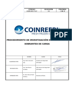 COIN-AD-P-07 Investigación de Faltantes y Sobrantes de Carga