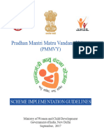 PMMVY Scheme Implemetation Guidelines - 0