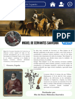 Biografia de Miguel de Cervantes Saavedra