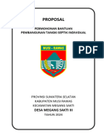 Proposal Desa Untuk Bantuan MCK