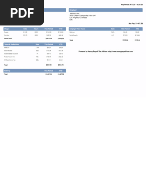 2020-09-21 check stub