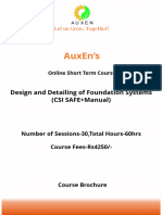 AuxEn-Design and Detailing of Foundation Syste