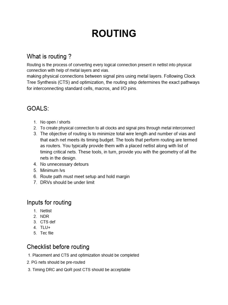 ROUTING | PDF | Routing | Computer Engineering