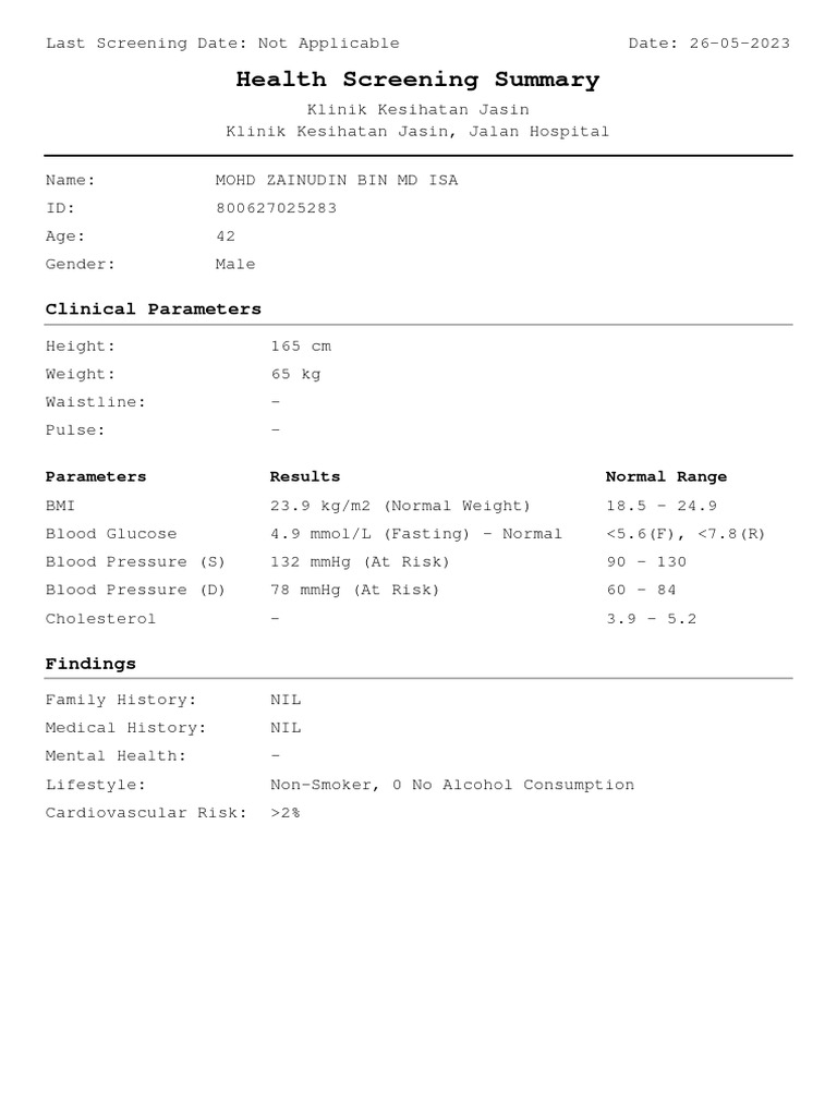 HS Summary 1704810720022 | PDF