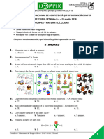 Subiect Comper Matematica EtapaII 2017 2018 ClasaI