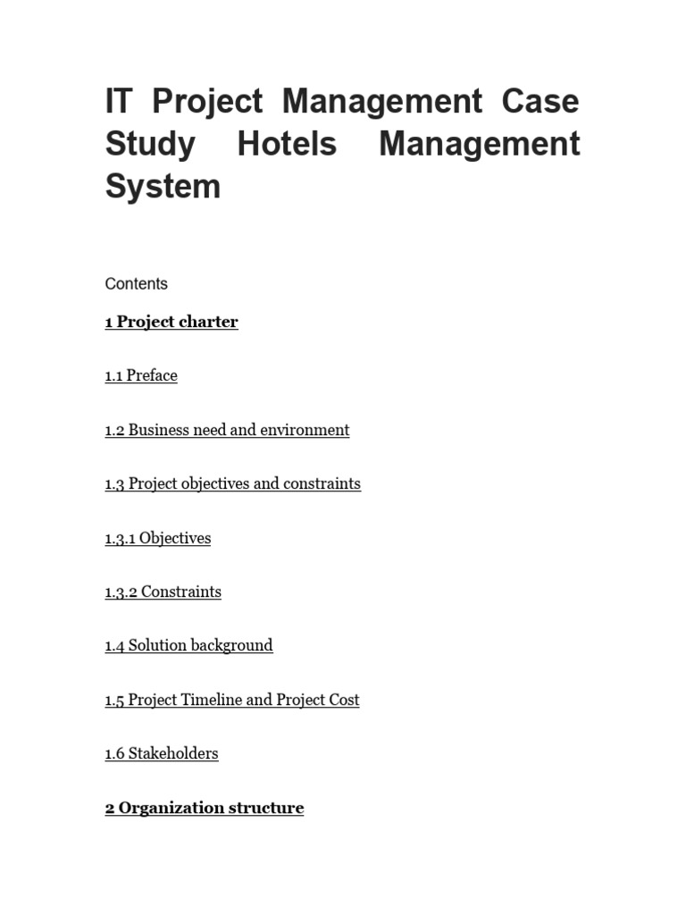hostel management system case study PDF Cloud Computing Project