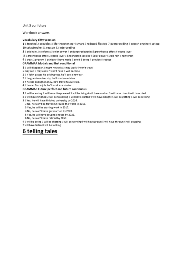 Unit 5&6 Workbook Answer Key Grade 9 Aim High PDF Justice Crime