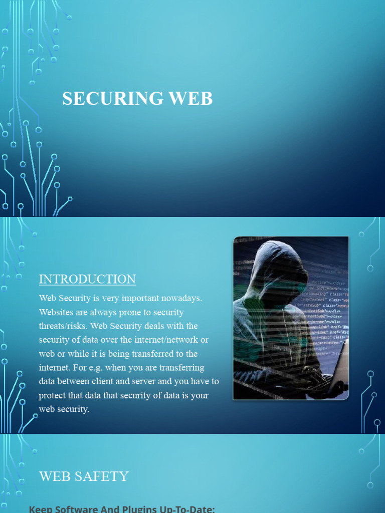 Essential Web Security Practices | PDF | Transport Layer Security ...