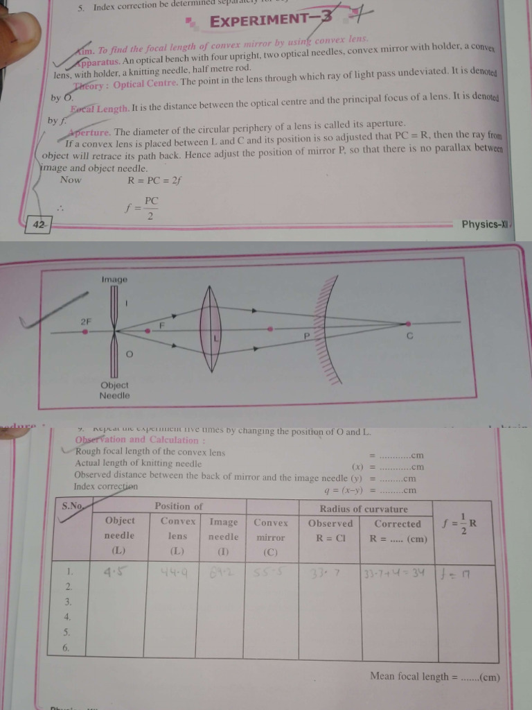 Experiment 7 physics class 12 pdf