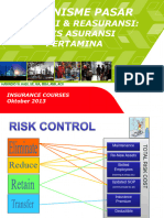 Mekanisme Pasar Asuransi Reas 2013