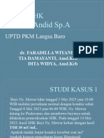 Tugas SHK PKM Langsa Baro (Dr. Faradilla Wiyanda, Tia Damayanti, Amd - Keb, Dita Widya, Amd - Keb)
