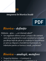 Integrarea in Biserica - cl9