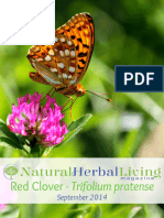 Red Clover Natural Herbal Living Magazine September 2014