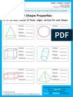 3D Shape Properties