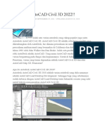 Autodesk AutoCAD Civil 3D 2022