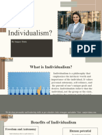 Why Individualism?