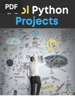 190 Python Projects With Source Code by Aman Kharwal Medium | PDF ...