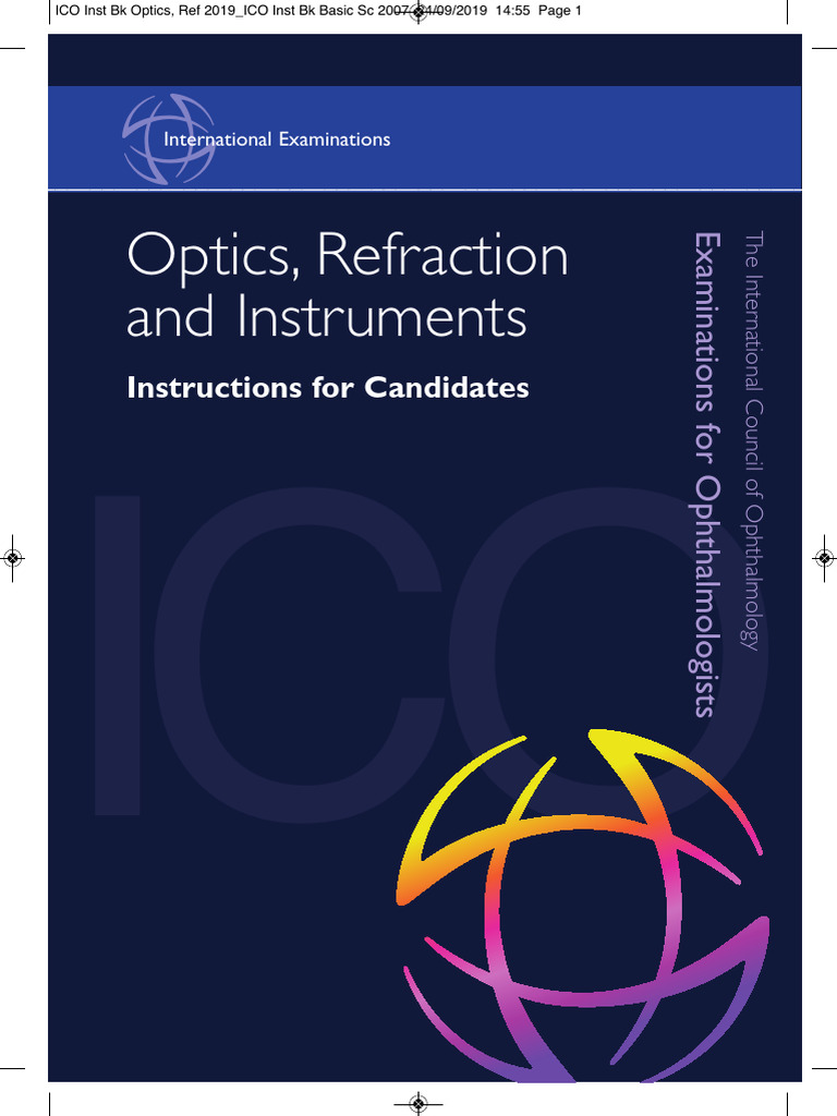 Ico Inst BK Optics, Ref 2019 | PDF | Reflection (Physics) | Optics