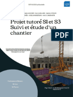 Projet Tutoré S1 Et S3 Suivi Et Étude D'un Chantier: Fig 1: Ilot C, Vu Du Bâtiment C2 Et C3 Depuis Le C1