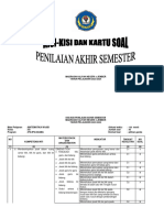 Kisi-Kisi Mat Wajib XII PAS 2023