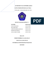 Topik 8 - Makalah Teknik Evaluasi Pembelajaran KLP 4