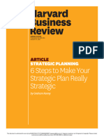Steps To Make Your Strategic Plan Really Strategic