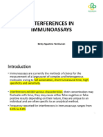 Interferences in Immunoassays
