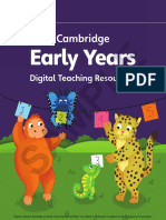 Cambridge Early Years Teaching Resource