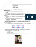 PHED 210 - Parlor Games Rubric