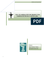 Tema 6 - Elaboración de Productos Farmacéuticos y Afines III