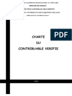 Charte de Contrubuable Verifier - 2023