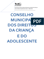 Sugestão de Capacitação CMDCA