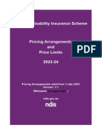 NDIS Pricing Arrangements and Price Limits 2023-24 v1.1