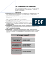 Funciones de La Evaluación