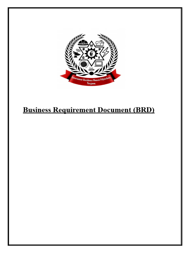 BUSINESS REQUIREMENT DOCUMENT EXAMPLE PDF intelligence overview