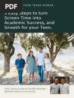 E-Book 3 Easy Steps To Turn Screen Time Into Academic Success (PhoneFreedom - Co)