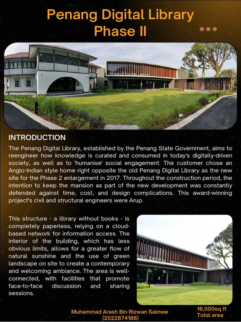 Penang Digital Library Phase II Overview | PDF