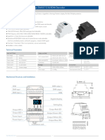 Model No.: D4: 4 Channel Constant Voltage DMX512 & RDM Decoder