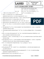 Factor Theorem