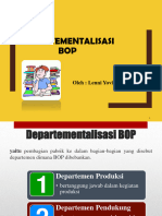 Departementalisasi Bop