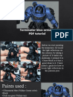 Ultramarine Terminator Armour