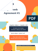 Subject-Verb Agreement - 2 - 65 - 1 - 2